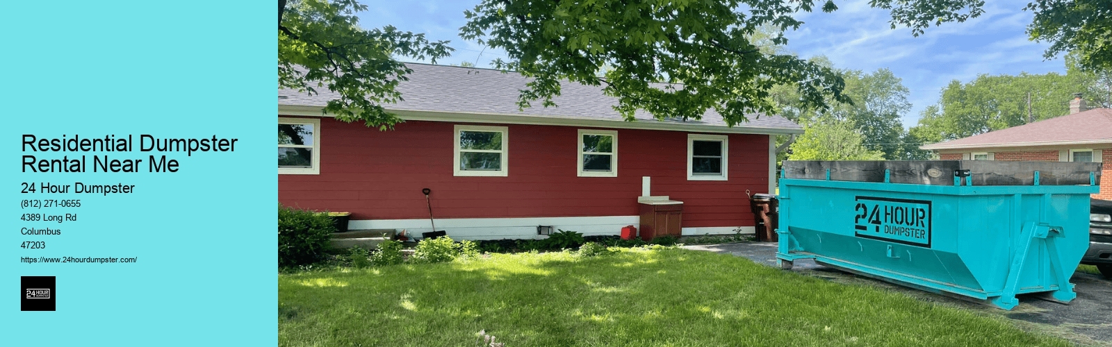 Residential Dumpster Rental Near Me