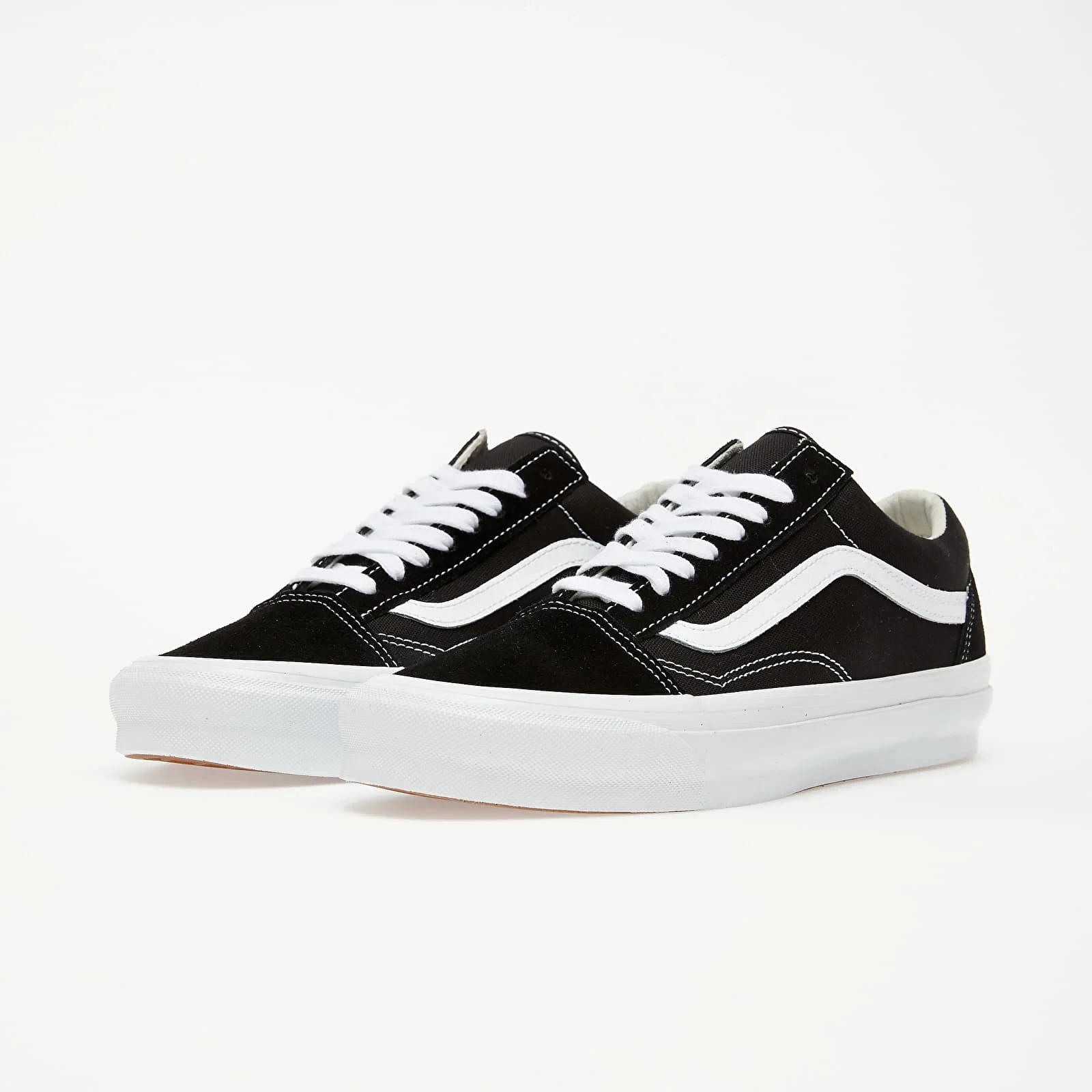 Vans Men’s Black Suede Lace-Up Sneakers