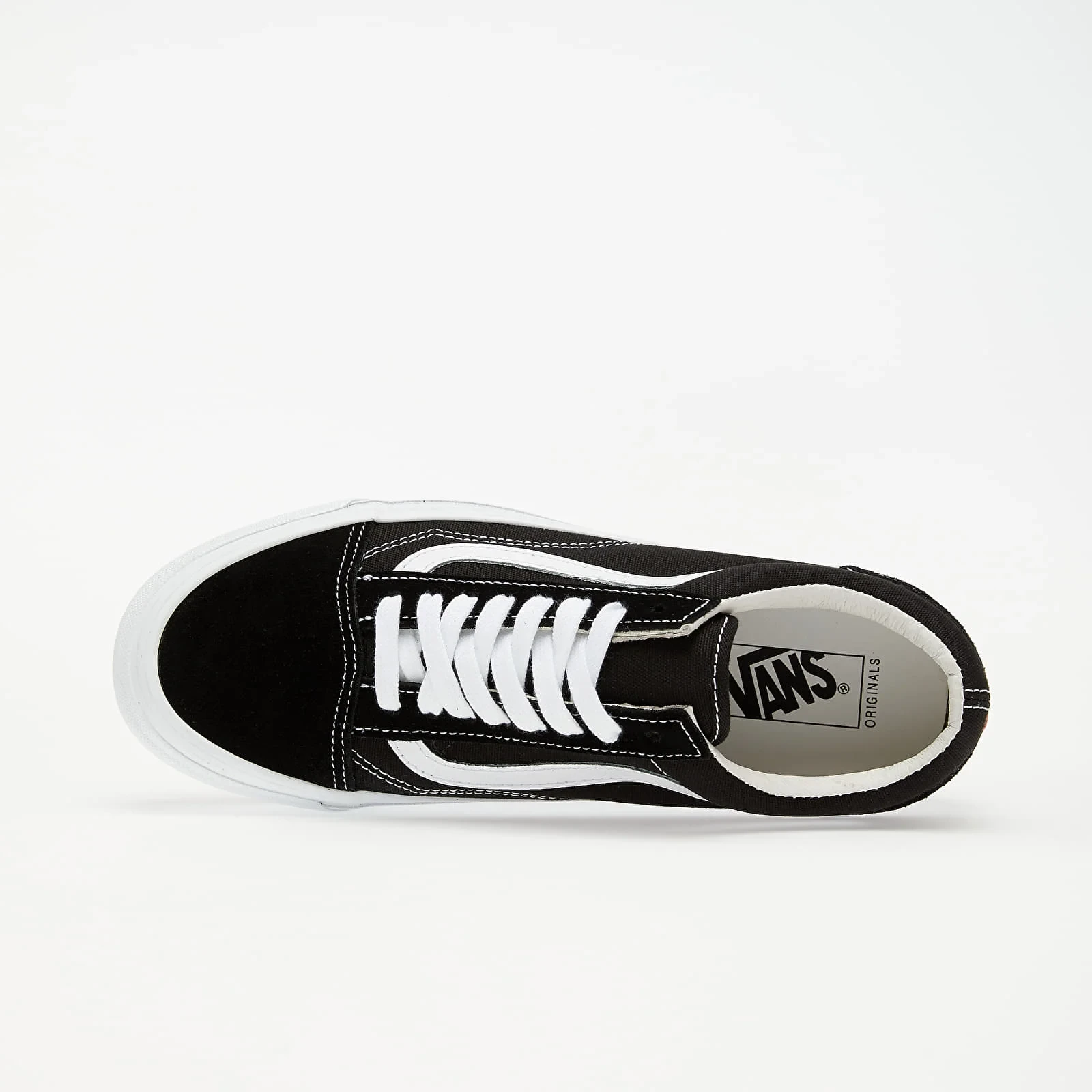 Vans Men’s Black Suede Lace-Up Sneakers