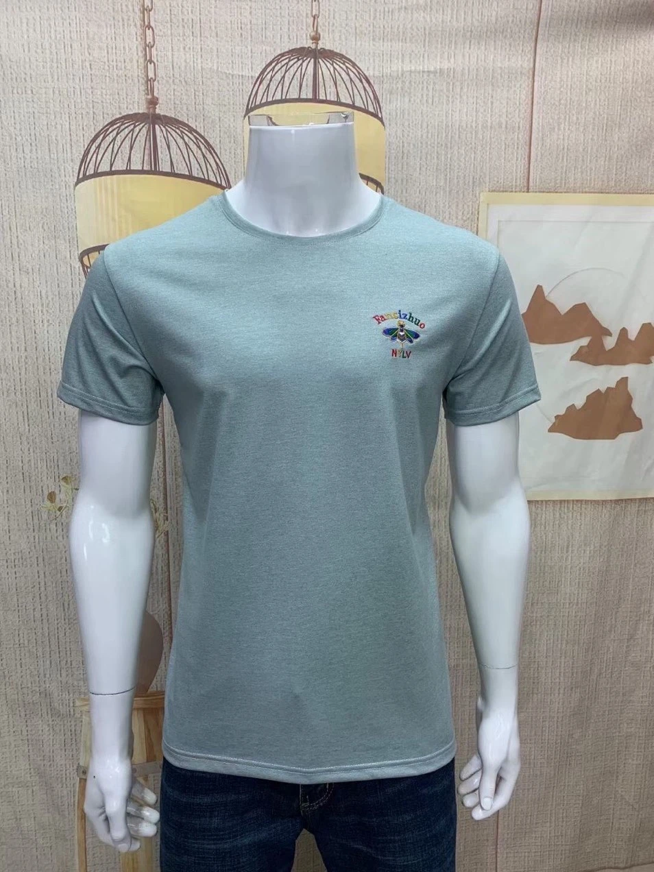 Men's Premium Soft Cotton Crew Neck T-Shirt