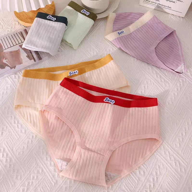 Girls' Cotton Underwear - Soft & Breathable Panties for Everyday Comfort