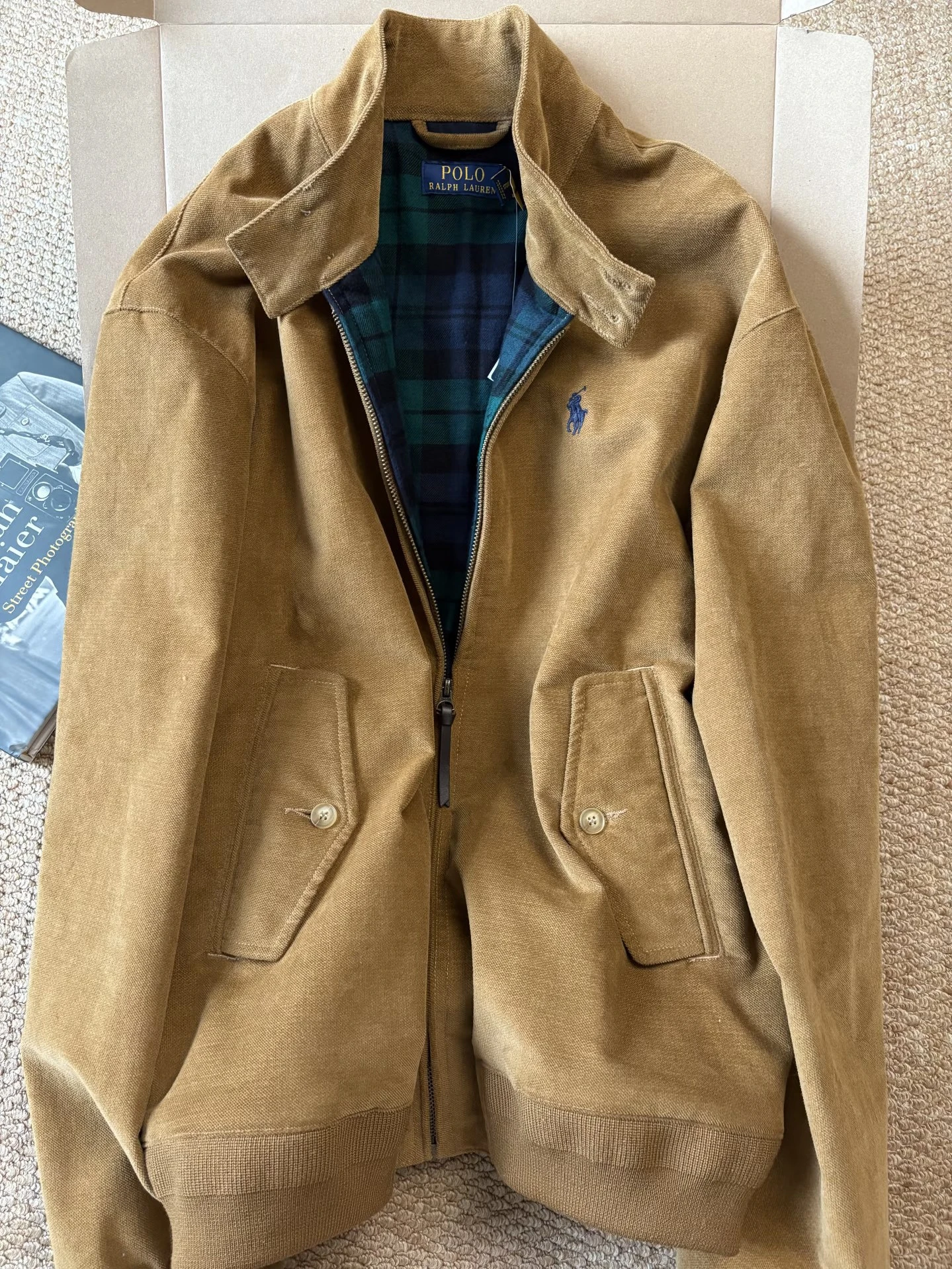 Ralph Lauren Men's Harrington Jacket | Classic Style, Premium Comfort