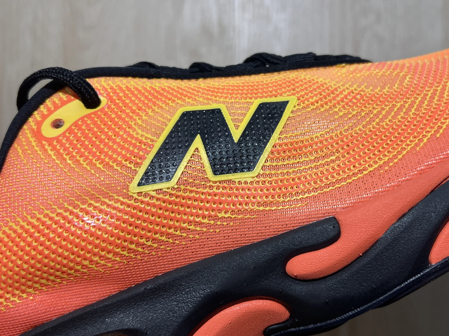 New Balance Fresh Foam Running Sneakers – Neon Orange Black  Colors