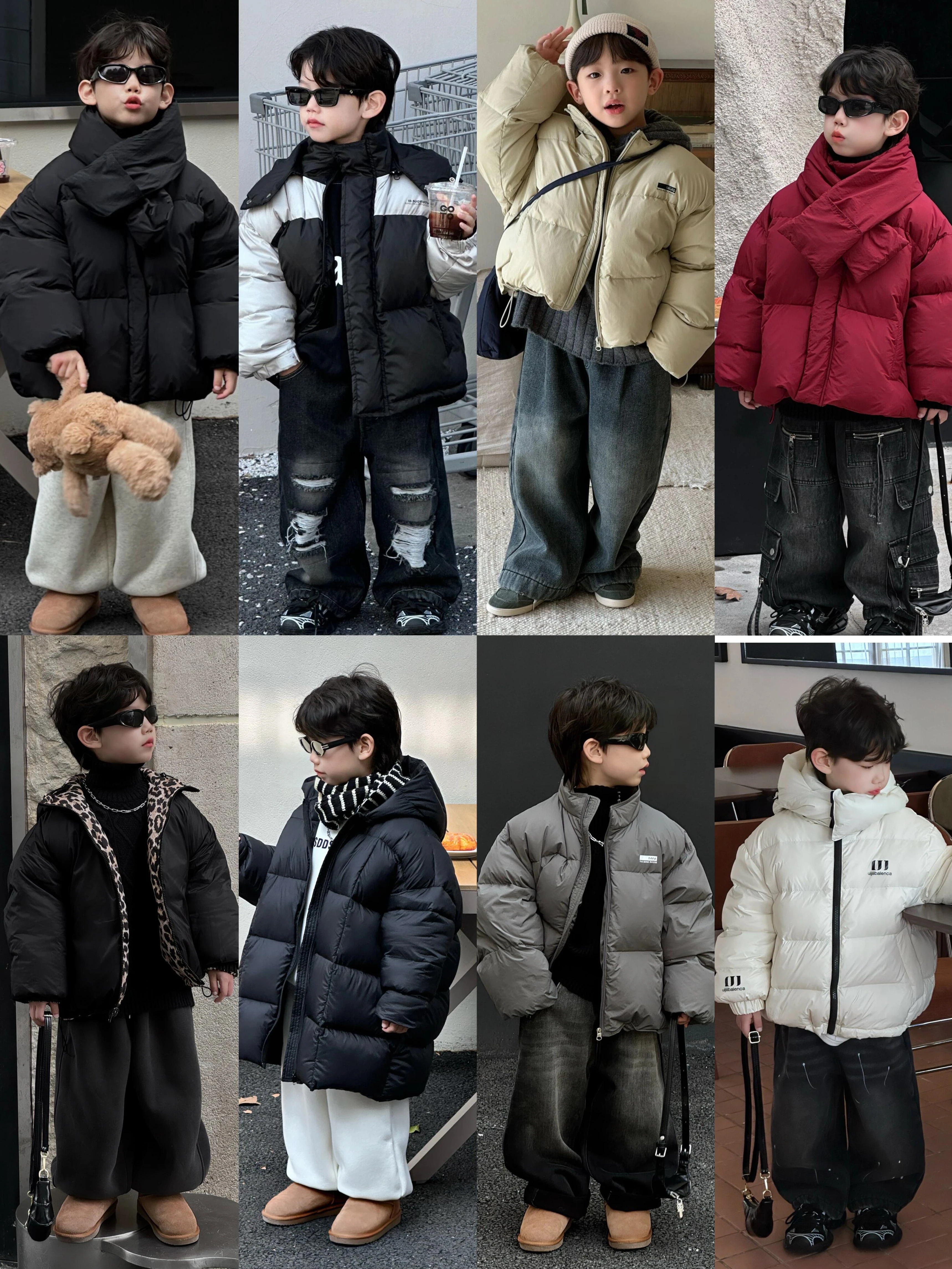 Kids Cozy Cotton Padded Jacket - Warm Winter Snow Coat for Boys & Girls