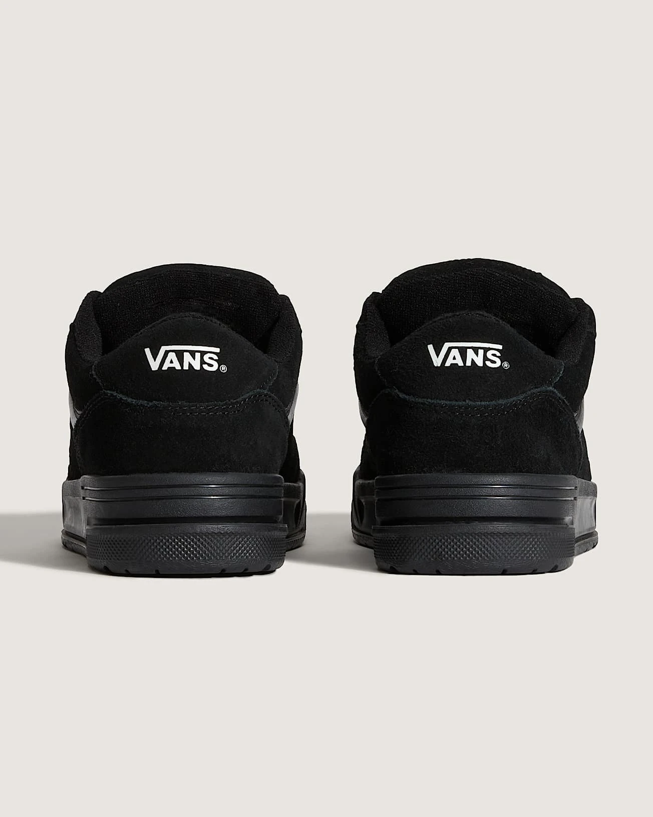 Vans Men’s Black Leather Fall/Winter Sneakers