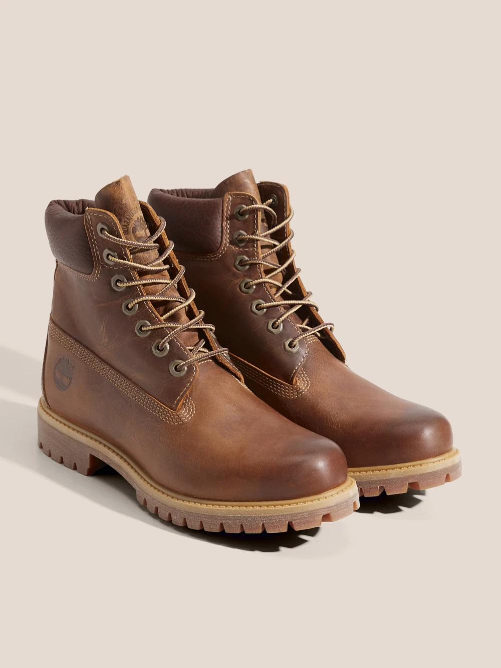 Timberland Men's Classic Brown Leather Ankle Boots