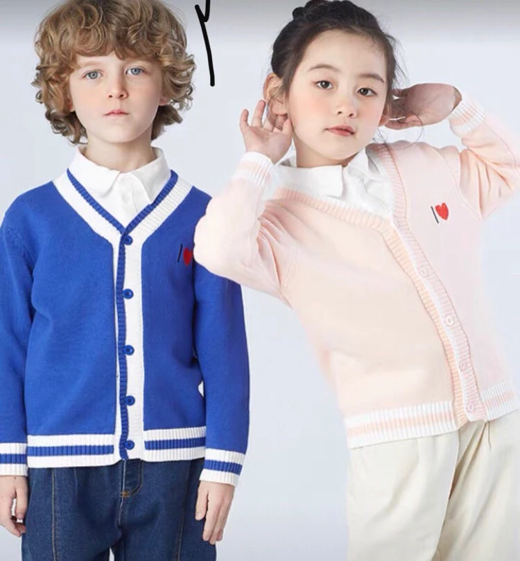 Kids Cozy Button-Up Knit Sweater - Soft & Warm Toddler Pullover