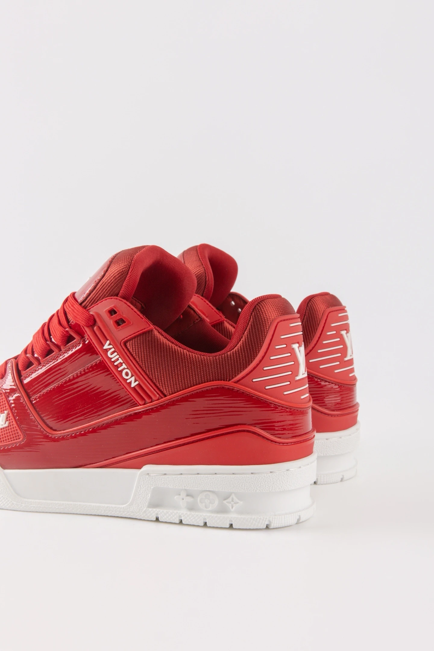 LV RK Batch Trainer Red Sneakers - Authentic & Stylish Designer Footwear