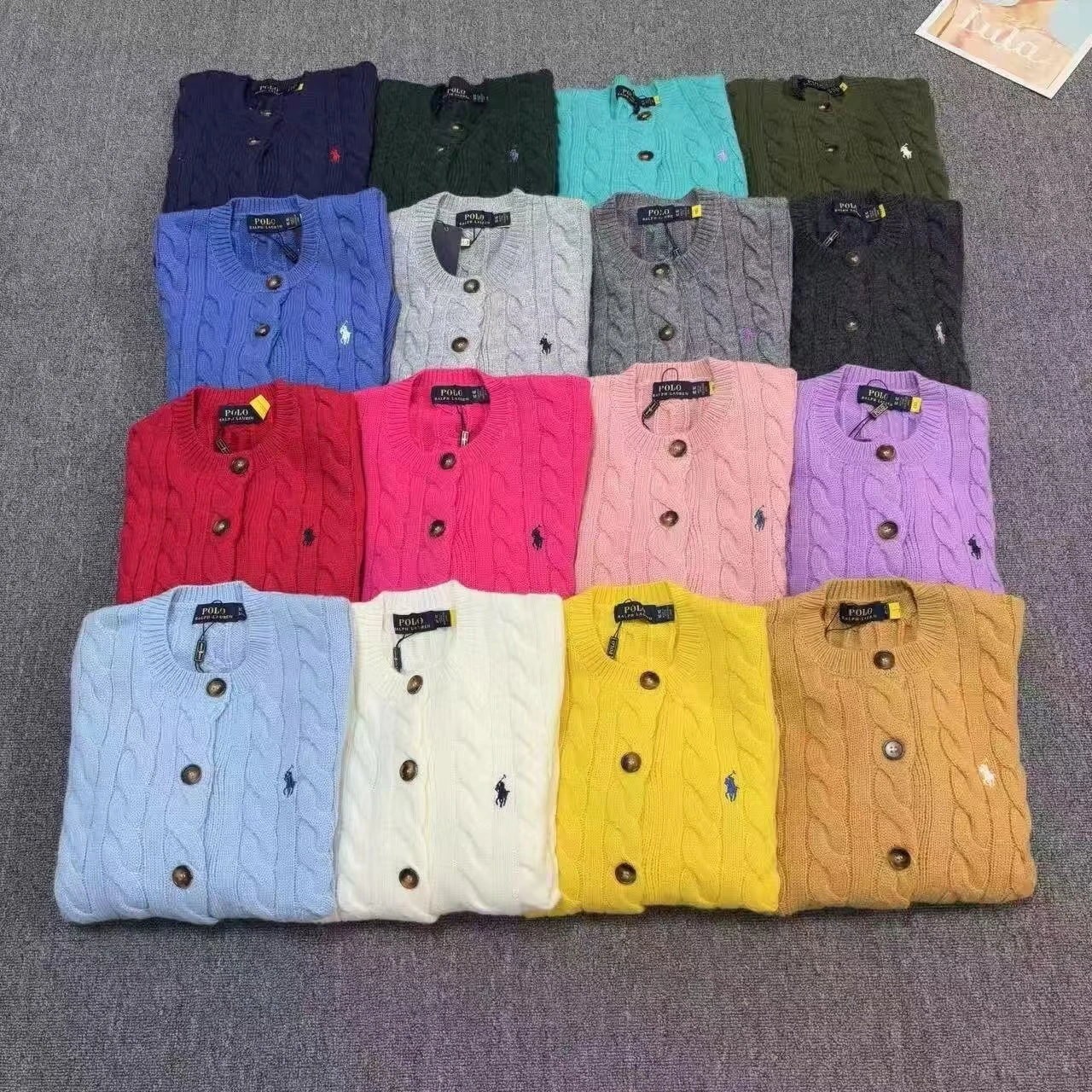 Ralph Lauren Men's Classic Crew Neck Merino Wool Sweater