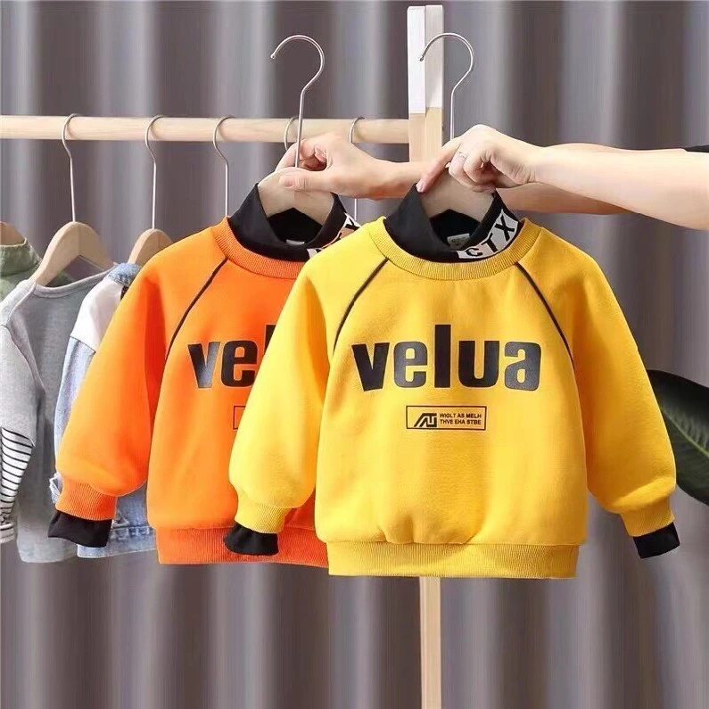 Cozy Cotton Blend Round Neck Sweater for Kids - Soft & Durable