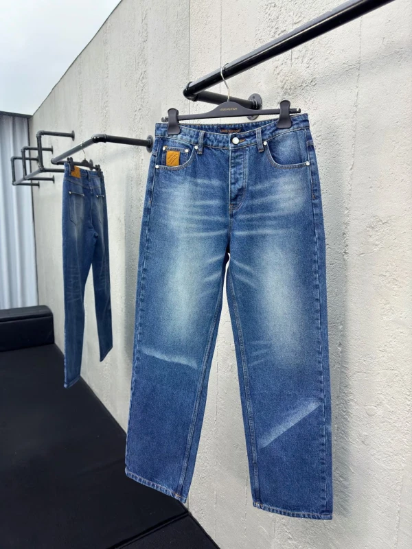 Louis Vuitton Monogram Denim Jeans | Luxury Designer Apparel