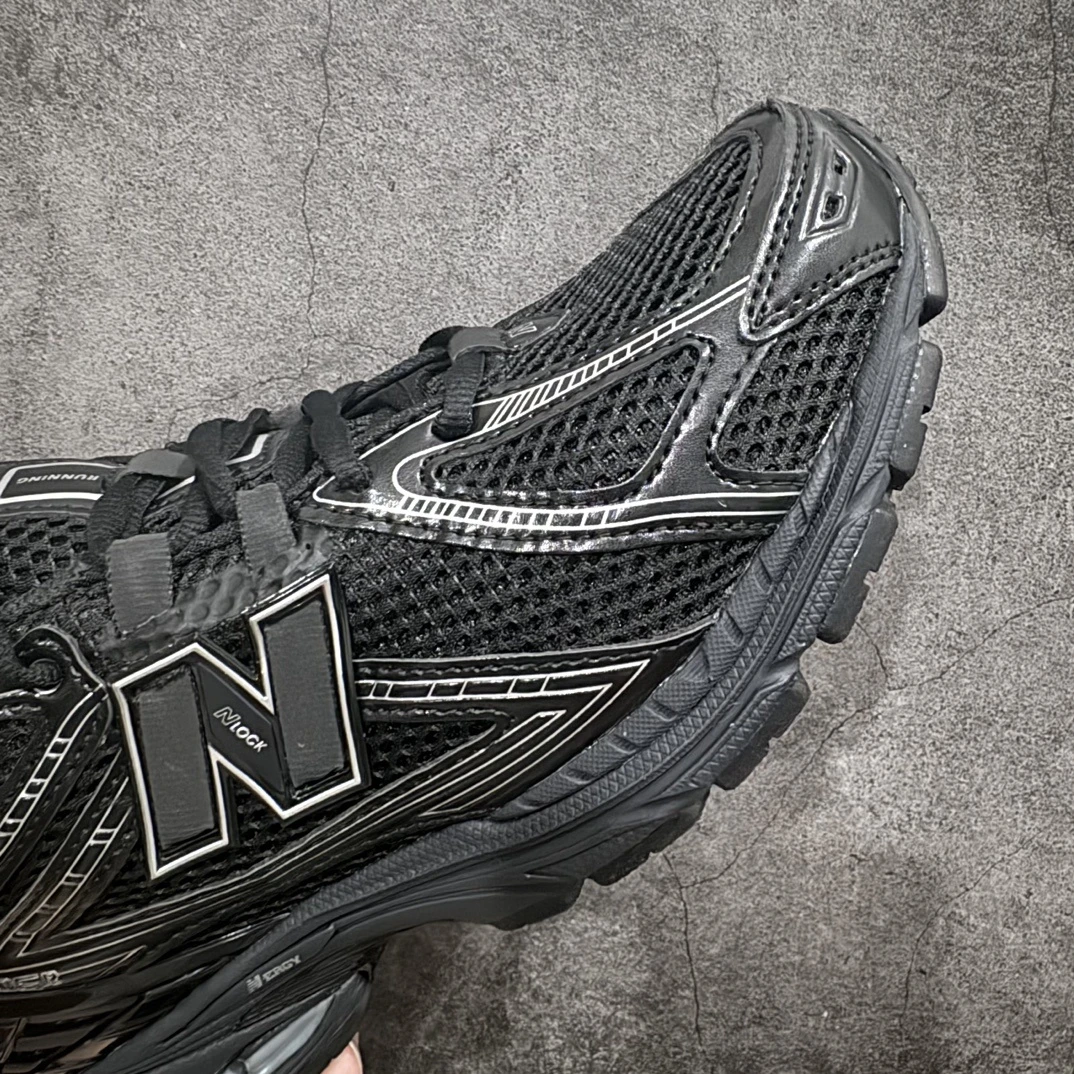 New Balance 1906R Triple Black Retro Running Sneakers – Premium All Black Streetwear Shoes