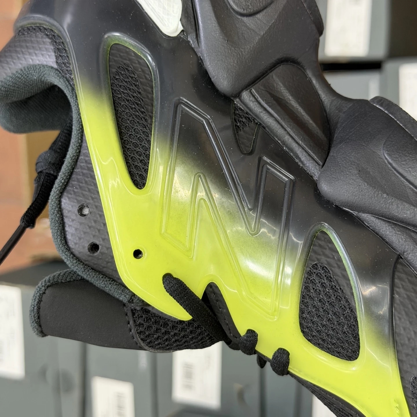 New Balance 9060 “Volt Pulse” Chunky Sneakers – Black Neon  Colors