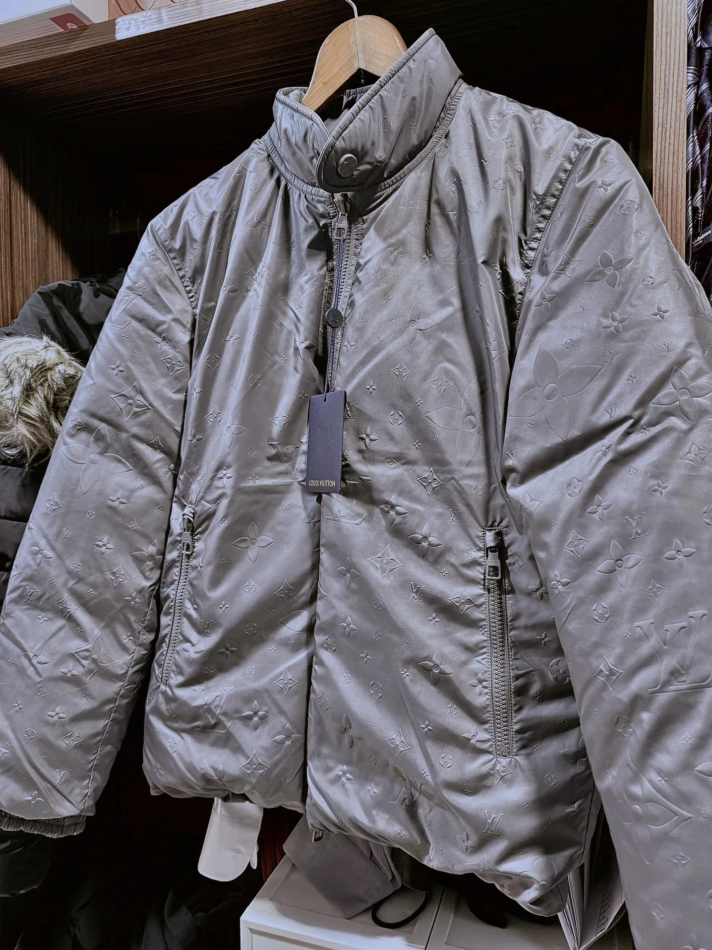 Men's LV Down Jacket - Luxury Designer Winter Coat