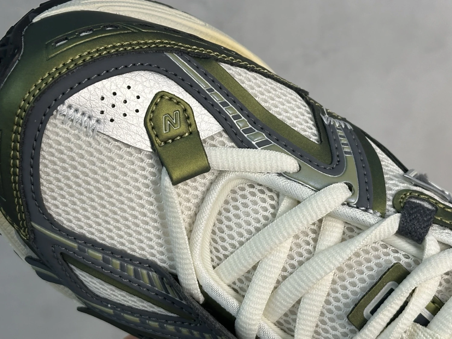New Balance 1906R Olive Grey Performance Sneakers – Retro Tech Runner Shoes