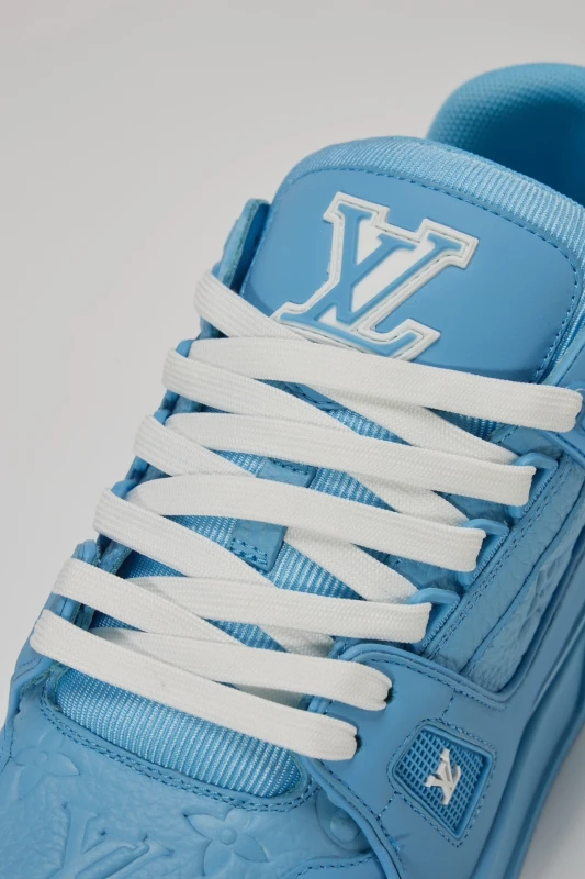 Louis Vuitton Sky Blue Luxury Streetwear Sneakers