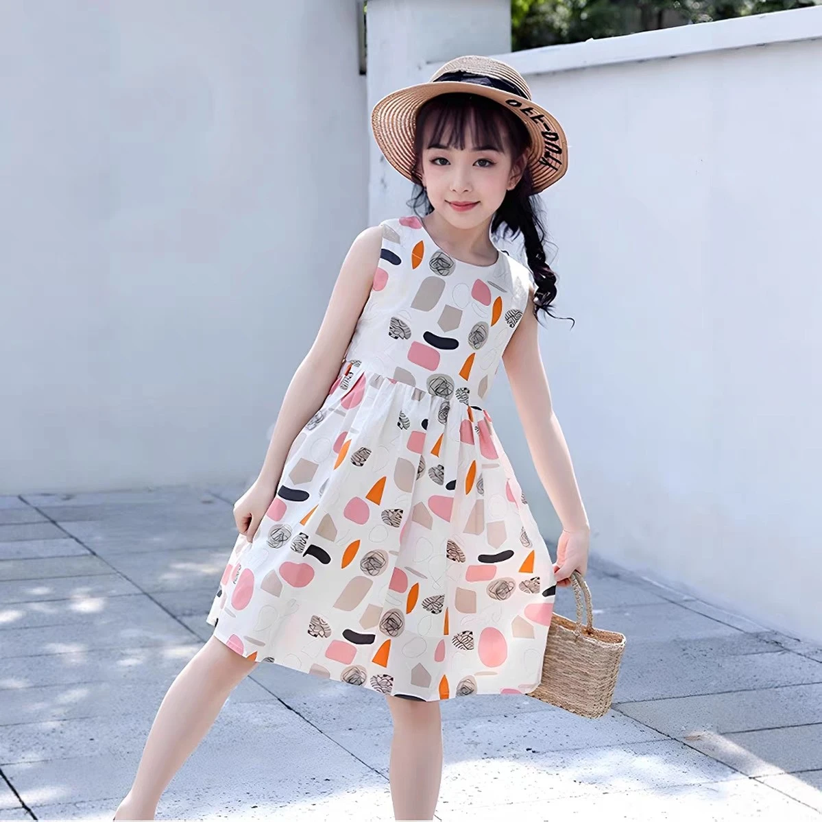 Sparkle & Shine Girls' Party Dress - Perfect for Birthdays & Special Occasions