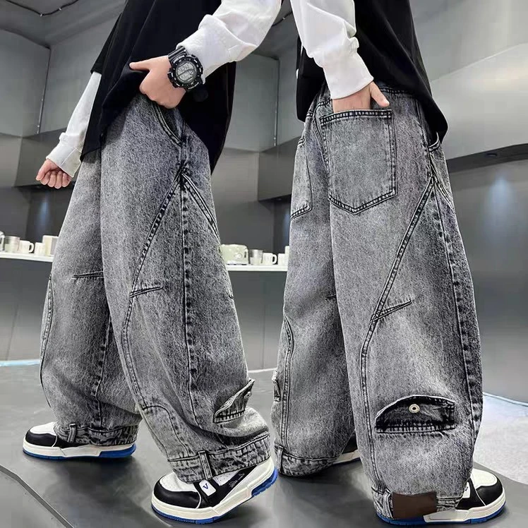 Kids Denim Jeans - Comfortable & Stylish Blue Jeans for Boys & Girls
