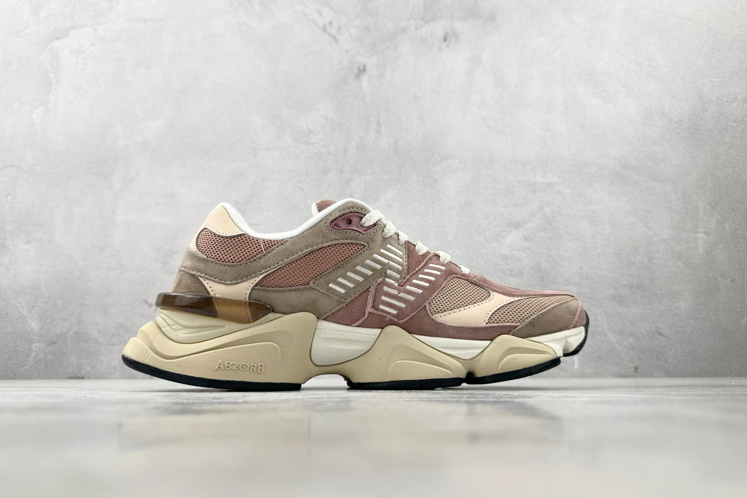 New Balance 9060 Rose Taupe Chunky Sneakers – Premium Mauve Beige Lifestyle Shoes With Oversized ABZORB Cushioning For Men & Women