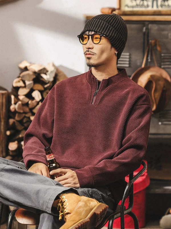 Men's Classic Soft Knit Crew Neck Sweater Pullover