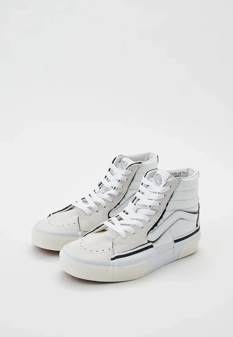 Vans Men’s Beige Leather Sneakers