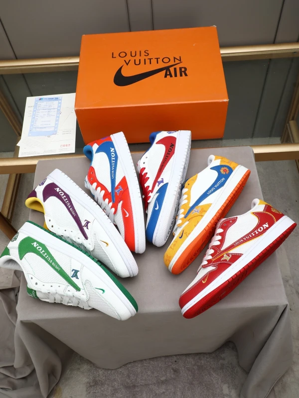 Louis Vuitton x Nike Air Force 1 - Authentic Designer Sneakers