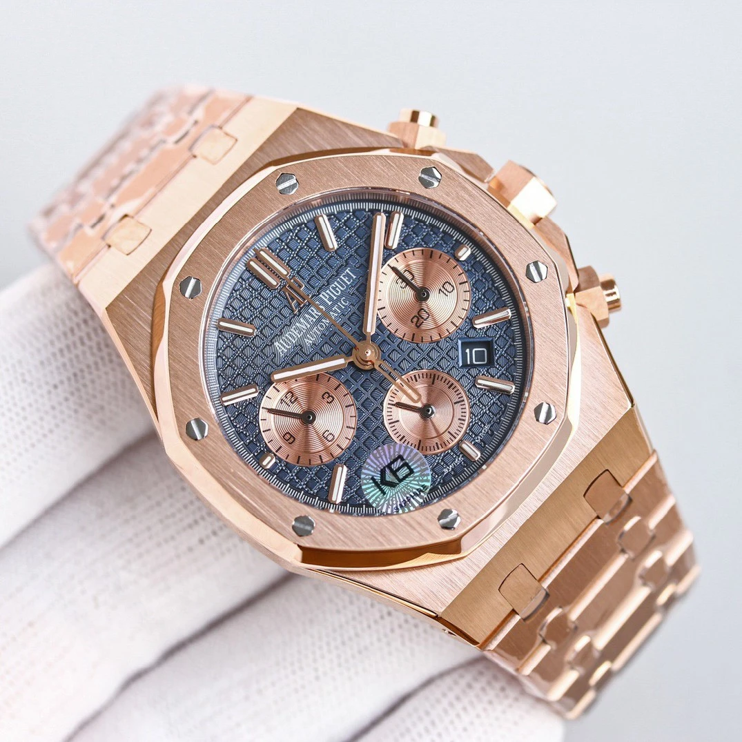 Men's Stainless Steel Chronograph Watch - Water Resistant & Stylish