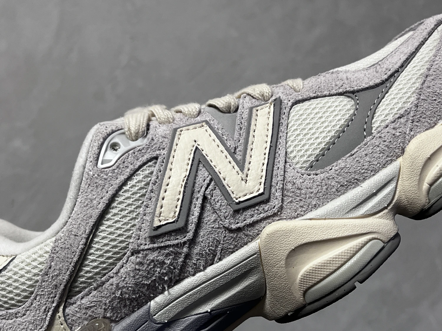 New Balance Ash Grey ABZORB Chunky Sneakers – Premium Suede Retro Running Shoes