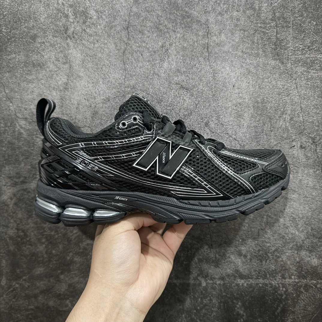 New Balance 1906R Triple Black Retro Running Sneakers – Premium All Black Streetwear Shoes