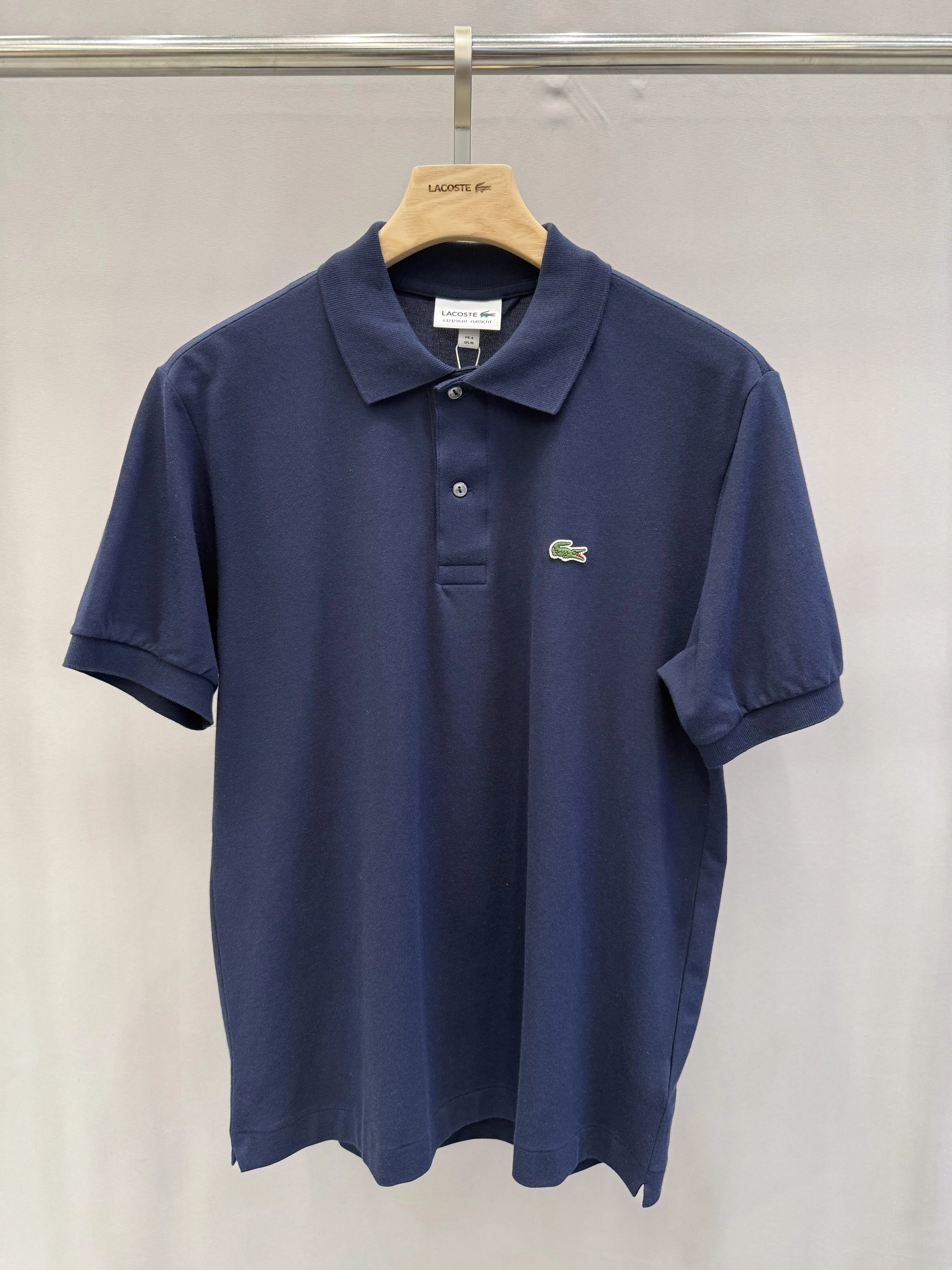French Crocodile Polo Shirt - Classic Fit, Breathable Cotton