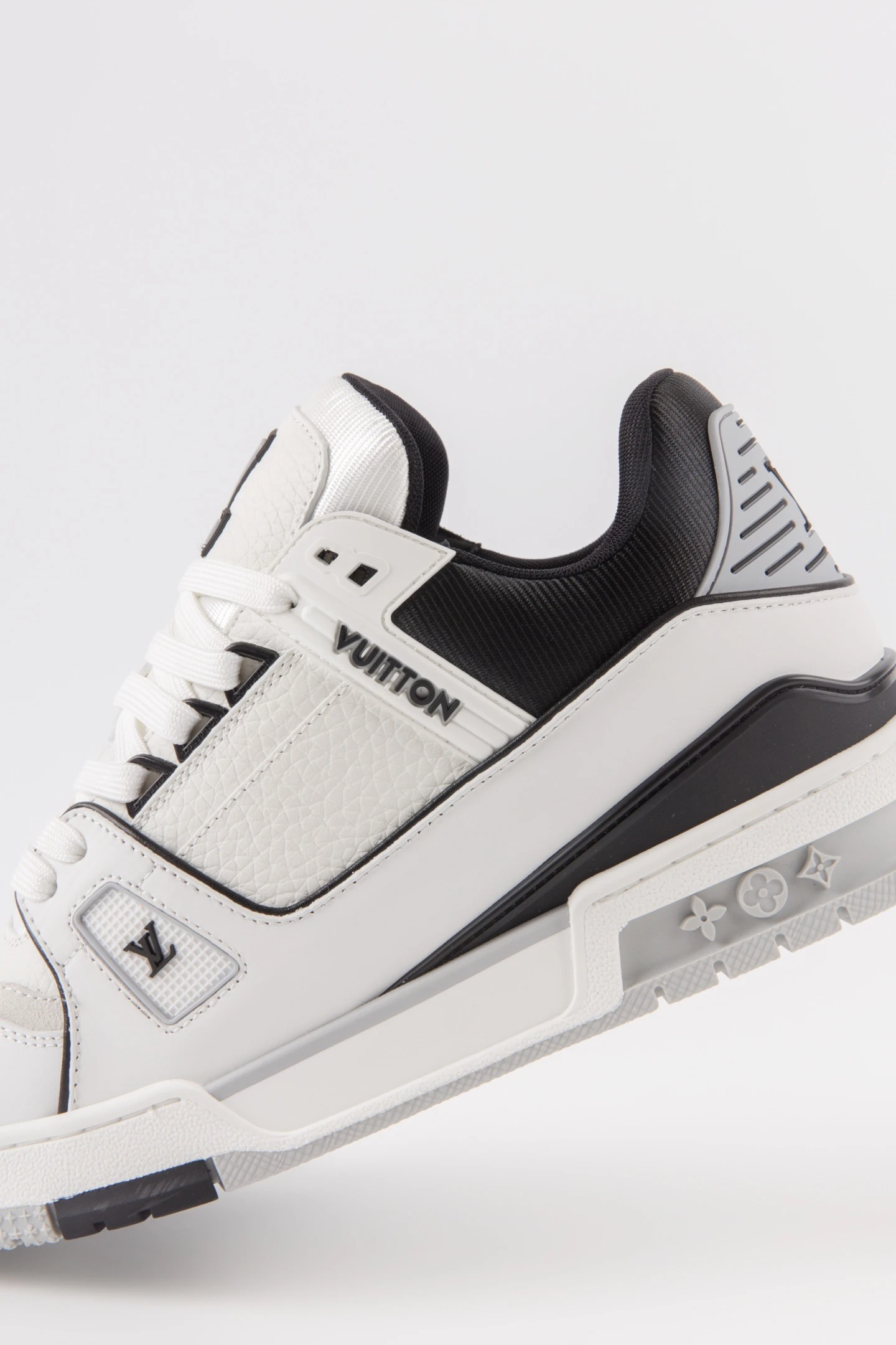 Louis Vuitton White & Black Low-Top Luxury Sneakers for Men & Women