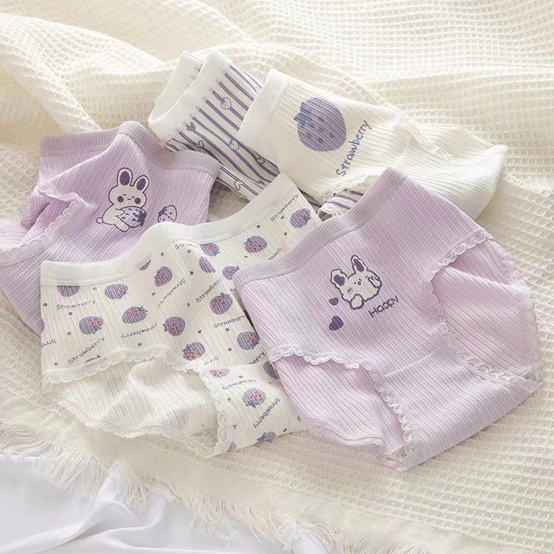 Girls' Cotton Underwear - Soft & Breathable Panties for Everyday Comfort