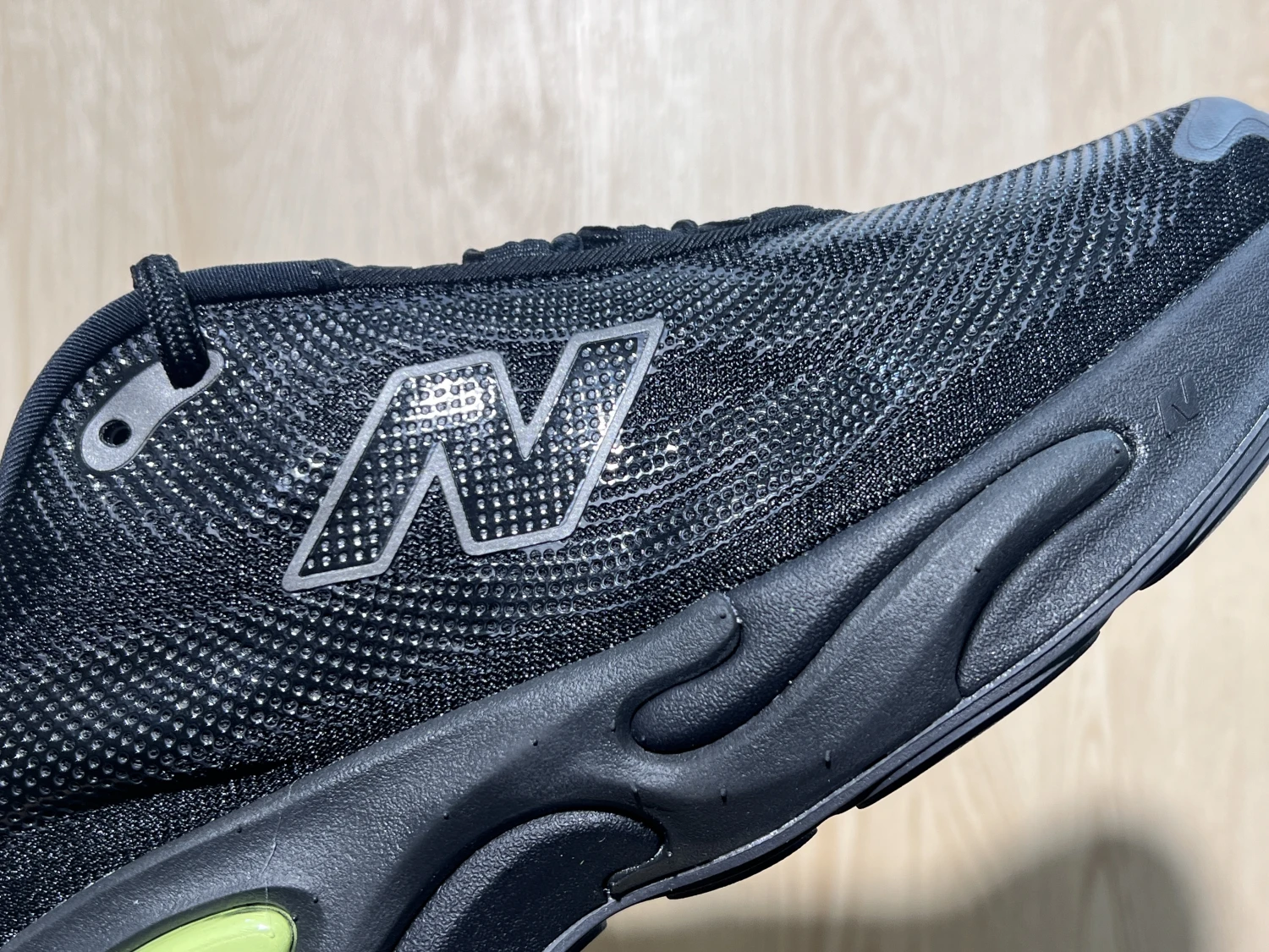 New Balance Fresh Foam Running Sneakers – Triple Black Lime  Colors