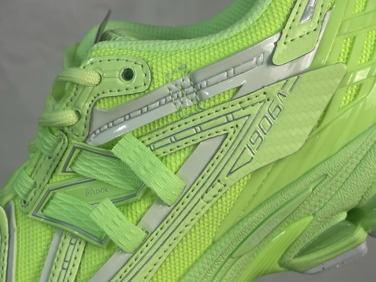 New Balance 1906R Neon Green Retro Running Sneakers