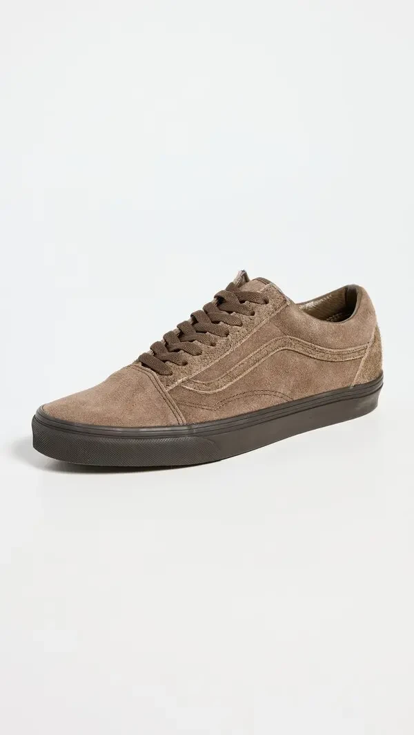 Vans Men’s Brown Leather Sneakers