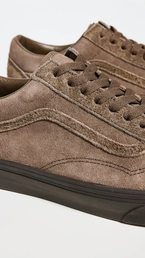 Vans Men’s Brown Leather Sneakers