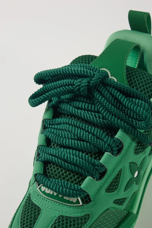 Louis Vuitton Emerald Green Runner Sneakers