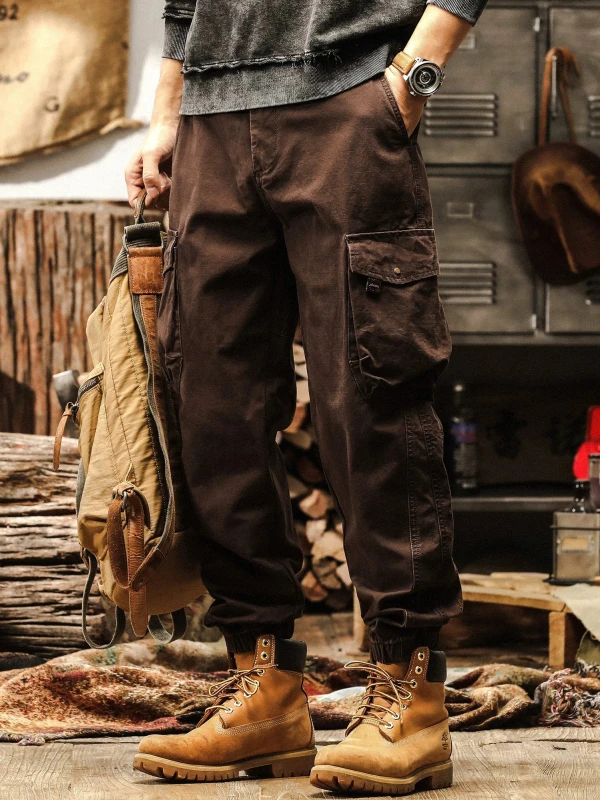 Men's Cargo Jogger Pants - Comfortable & Stylish Relaxed Fit