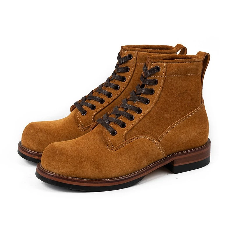 Men’s Handmade Vintage Leather Motorcycle Ankle Boots