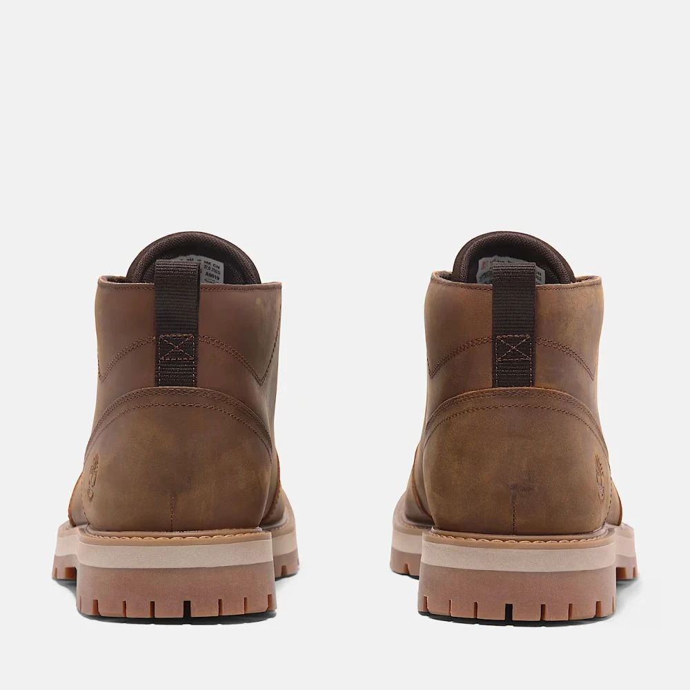 Timberland Men’s Classic Brown Leather Ankle Boots