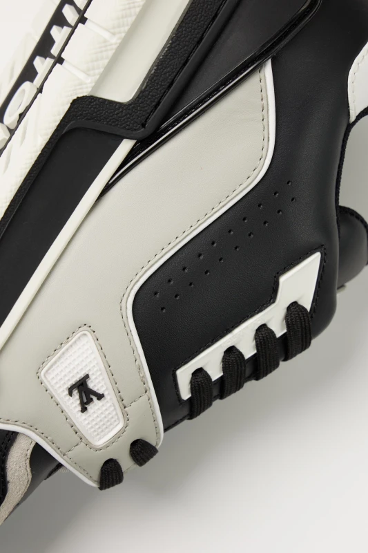 Louis Vuitton Black & Grey Premium Fashion Sneakers