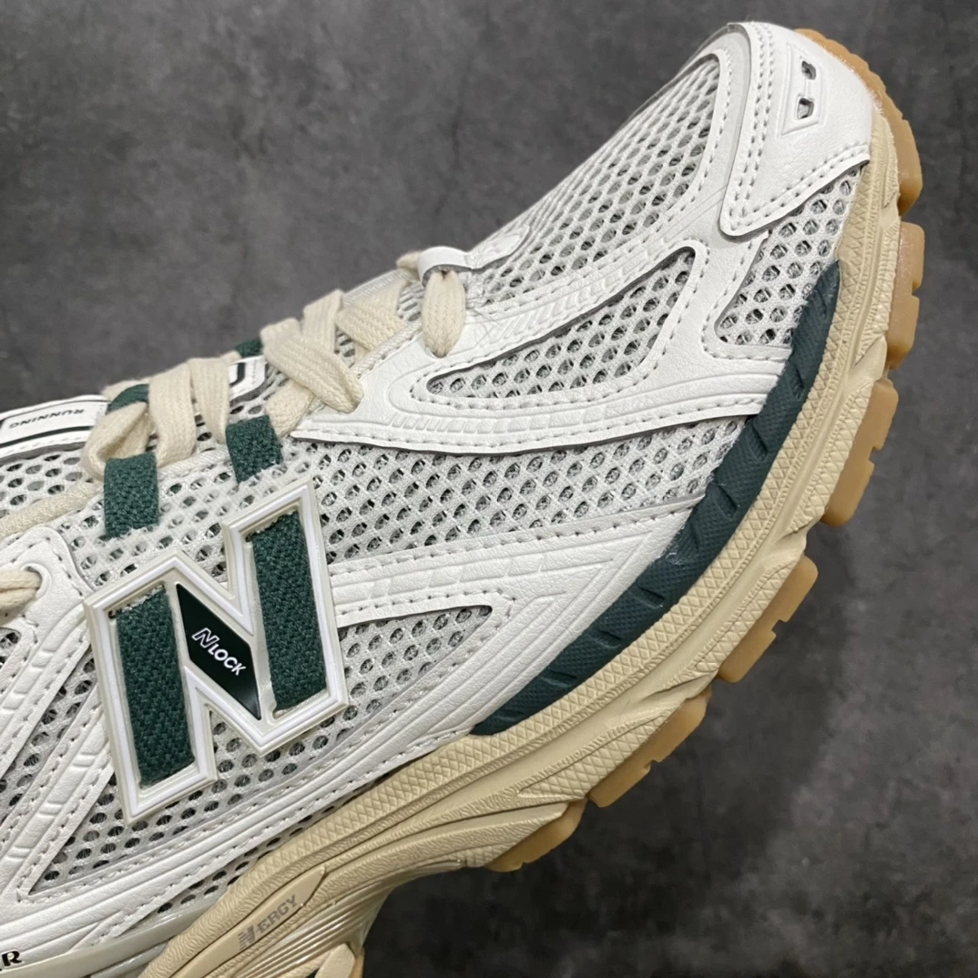 New Balance 1906R White Green Retro Running Sneakers – Premium Mesh Lifestyle Shoes With N-ergy Cushioning