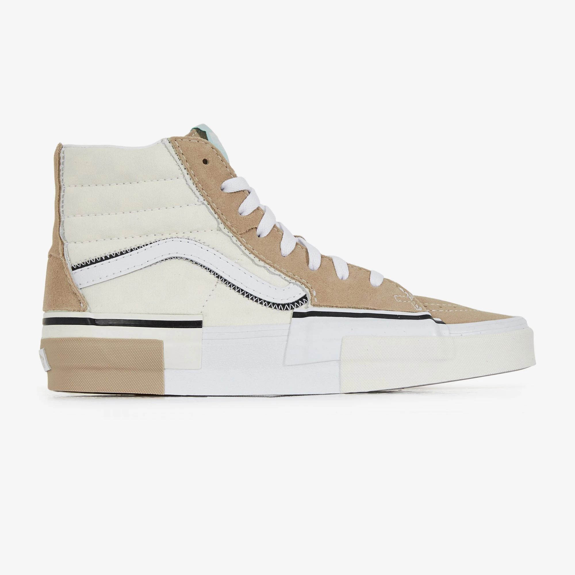 Vans Men’s Beige Leather Sneakers