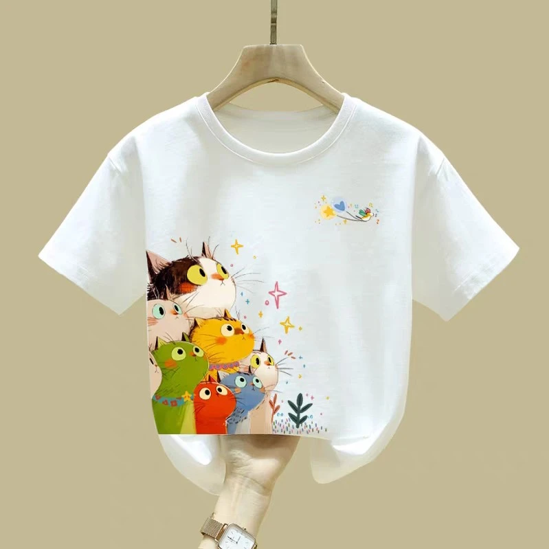Kids' Short Sleeve T-Shirts - Soft Cotton, Fun Prints