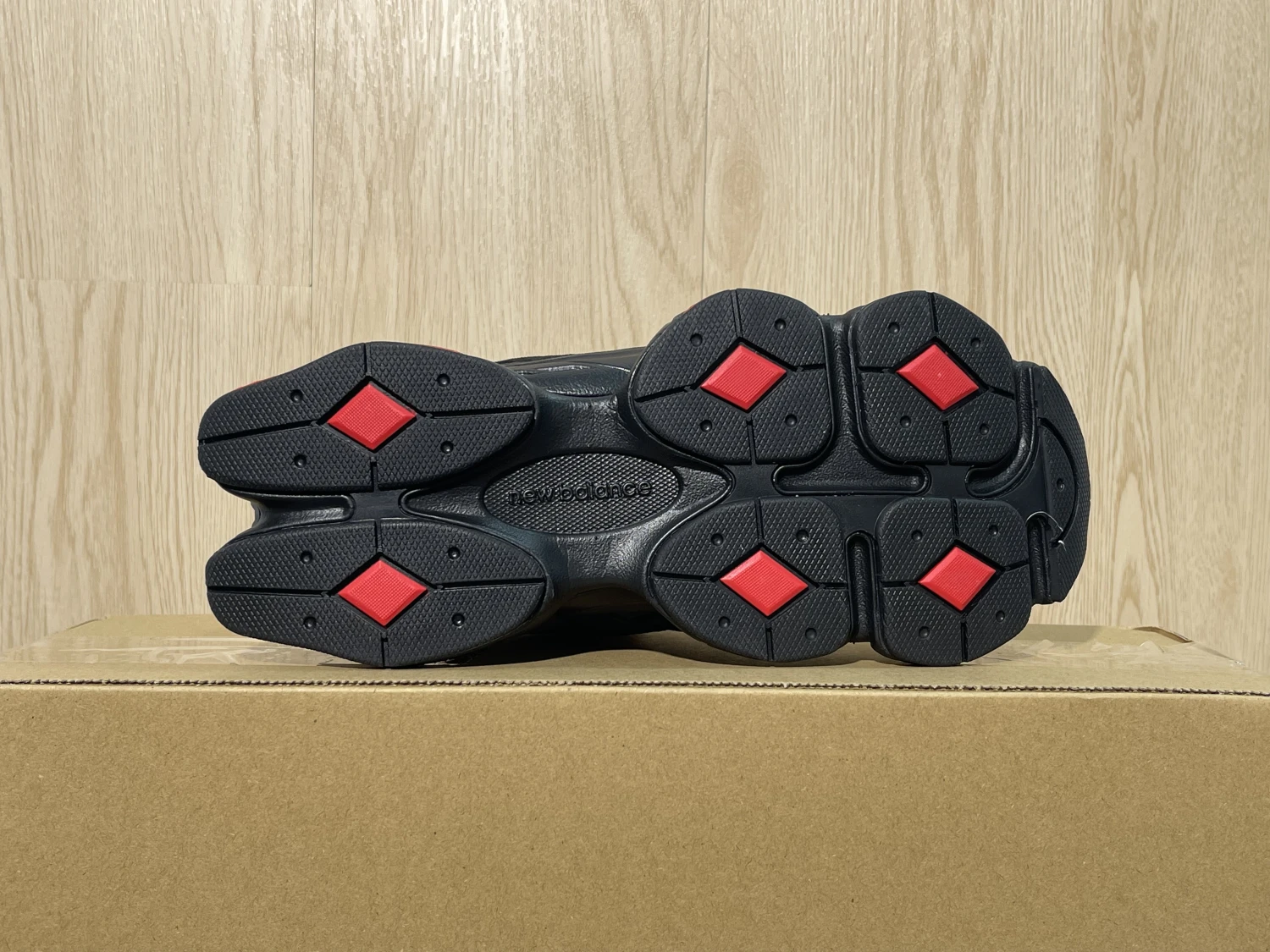 New Balance 9060 Lifestyle Sneakers – Black Red  Colors