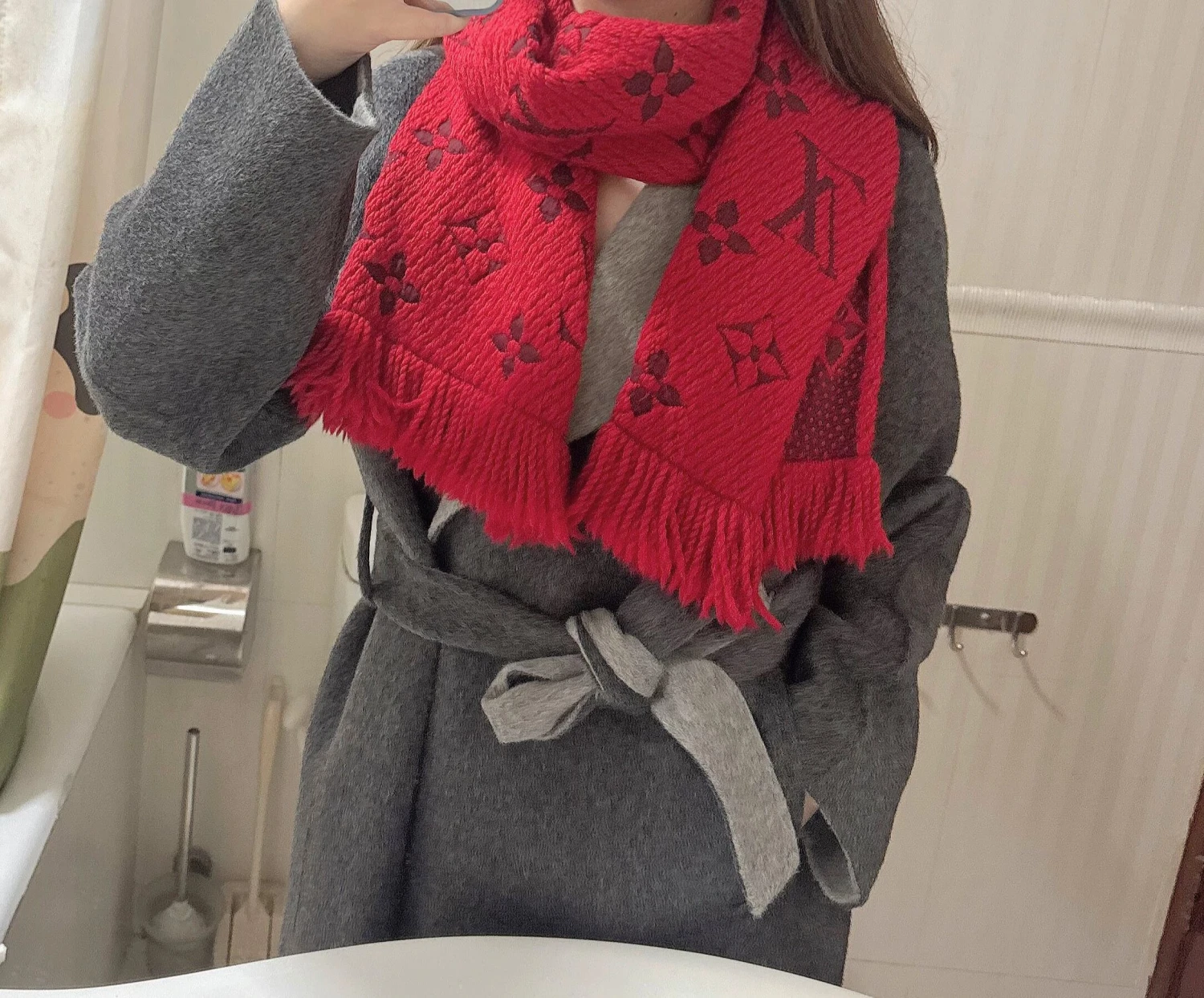 Louis Vuitton Monogram Silk Scarf | Luxury Designer Accessory