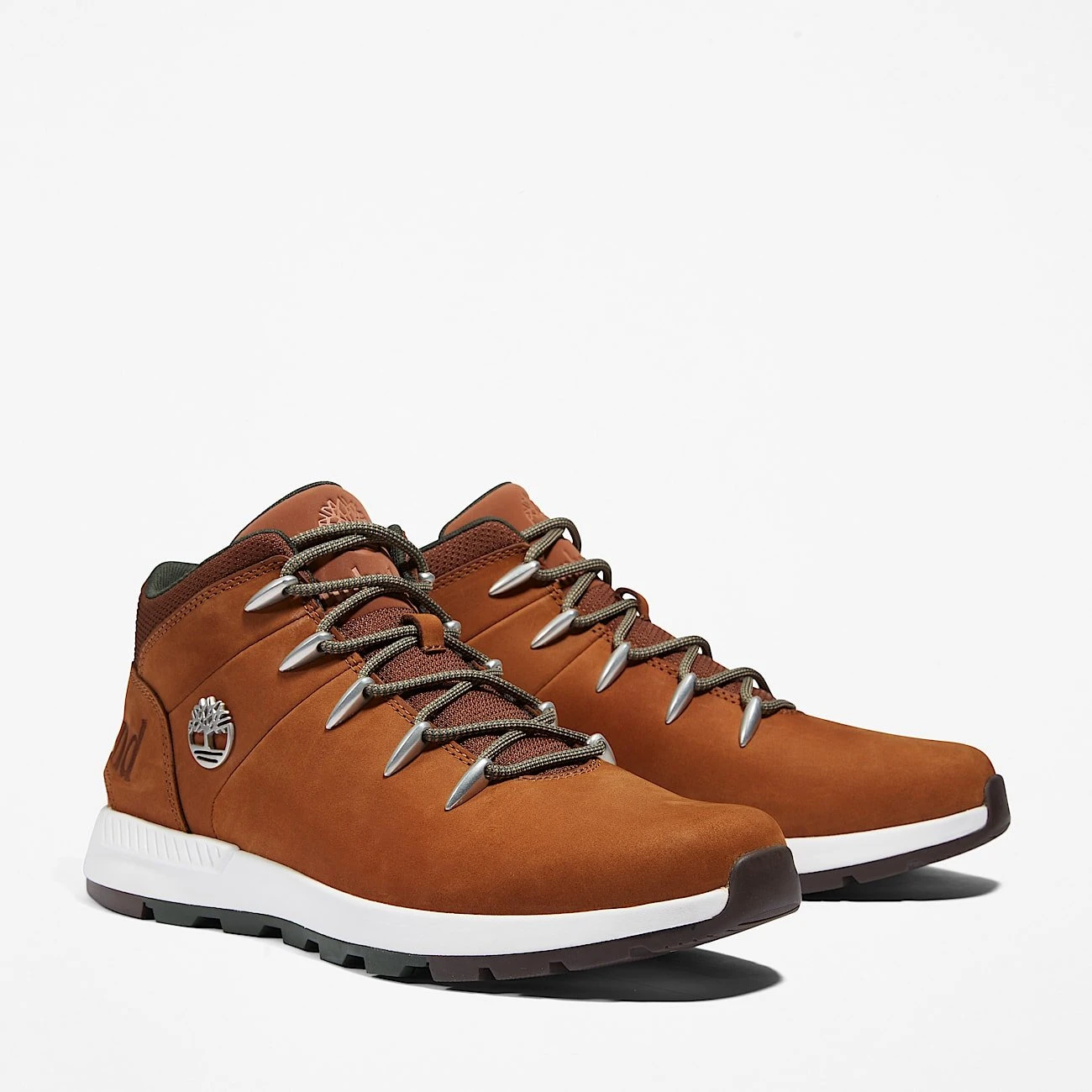 Timberland Men’s Brown Leather-Lined Winter Sneakers