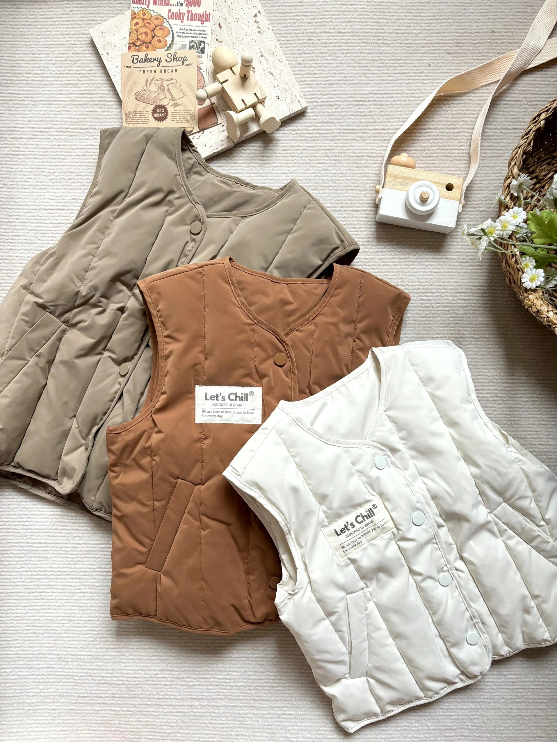 Kids Cozy Puffer Vest - Lightweight, Warm & Stylish for Boys & Girls