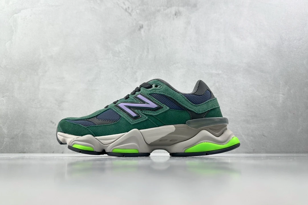 New Balance Forest Purple Chunky Sneakers