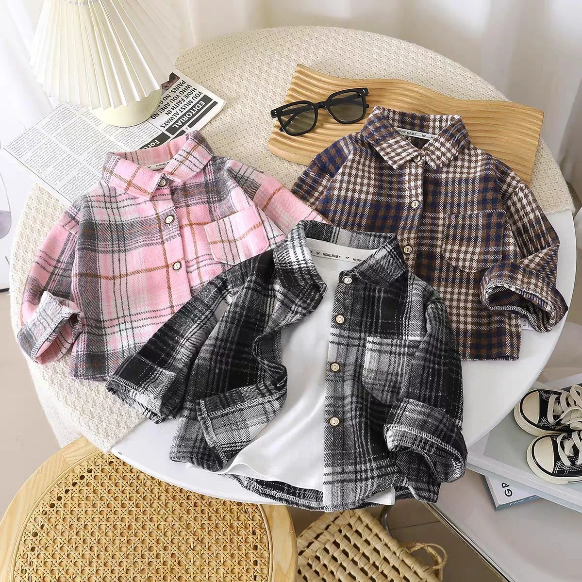 Kids Long Sleeve Shirt - Soft Cotton T-Shirt for Boys & Girls | Comfortable Everyday Top